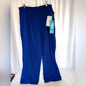 Nwt Royal Blue scrub pants with pockets size 3 X